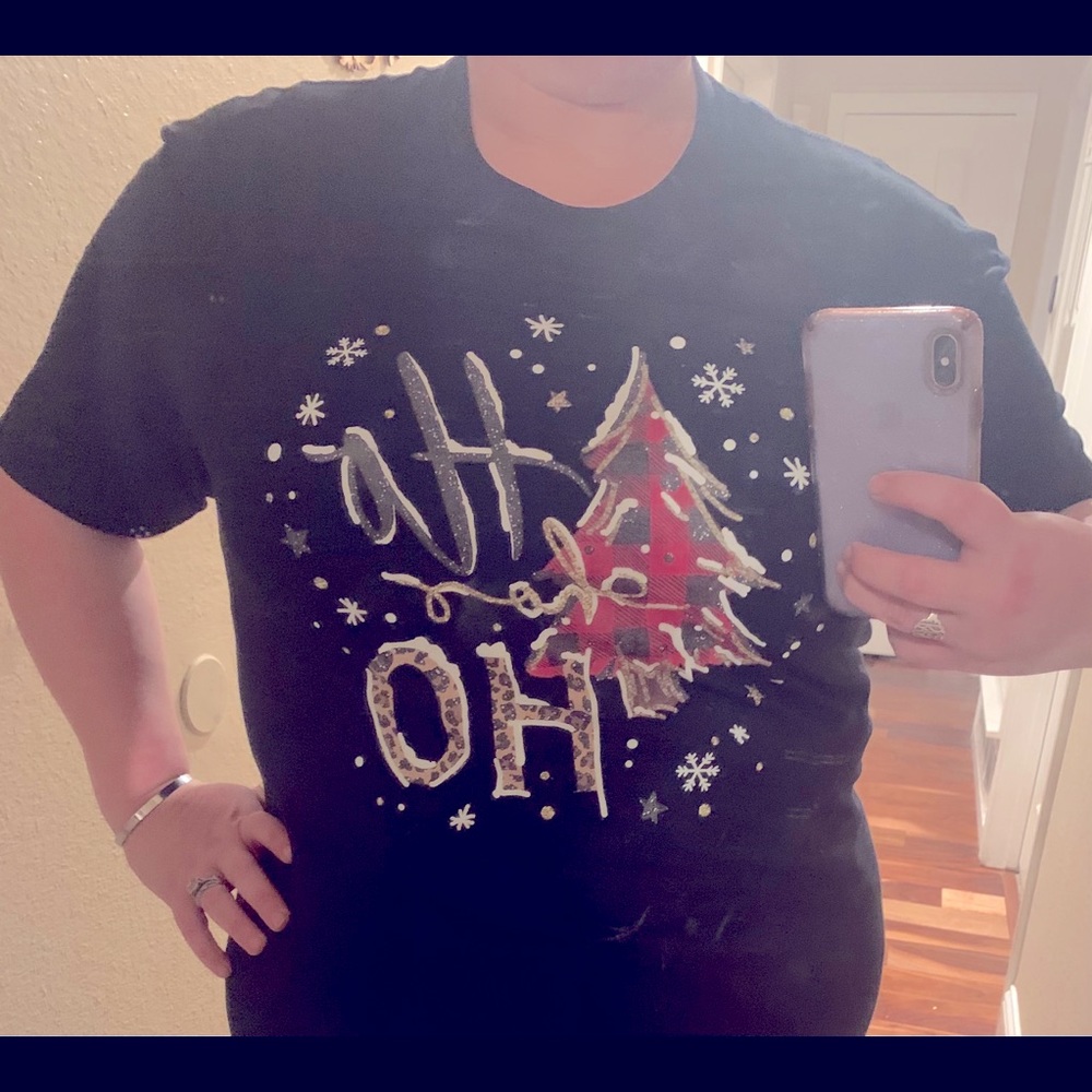 Black Christmas Tee. Ho ho ho! 😍